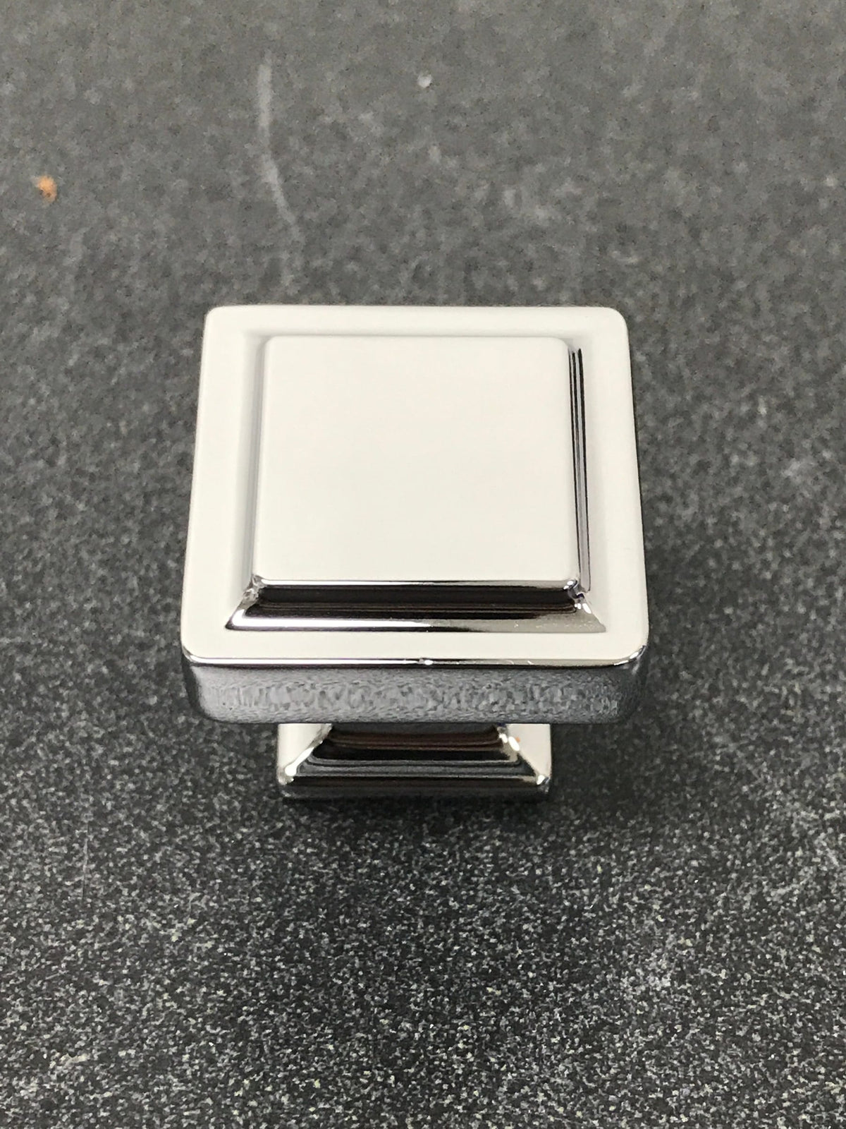 Top Knobs TK702PC Ascendra 1-1/4 Inch Square Cabinet Knob from the Transcend Collection - Polished Chrome