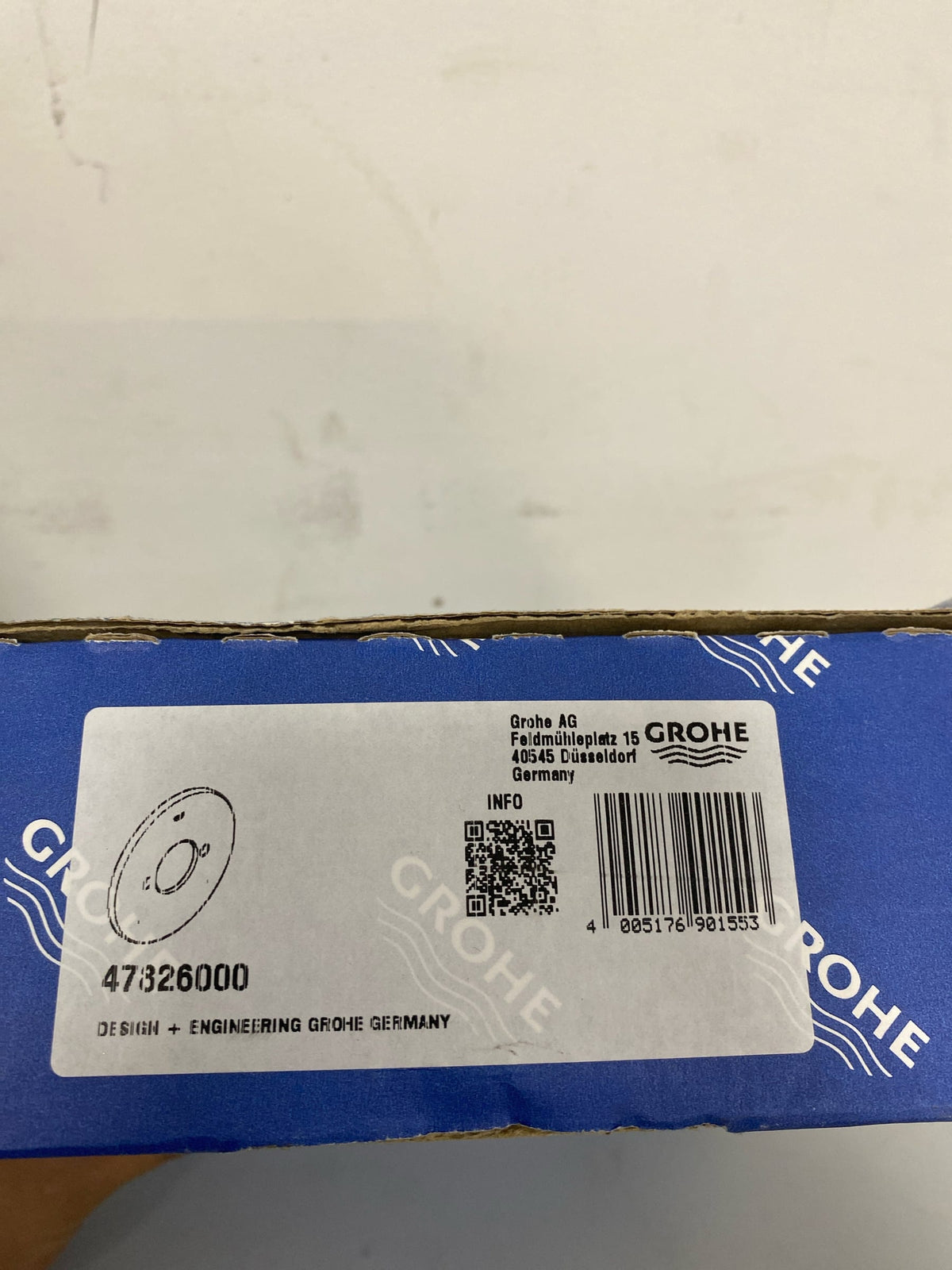 Grohe 47826000 Replacement Escutcheon Plate - Starlight Chrome