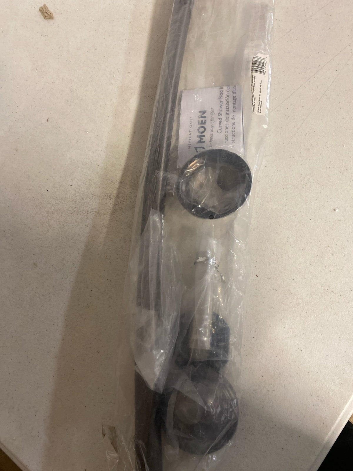 Moen CSR2165OWB 5ft. Fixed-Length Curved Shower Rod (Wholesale Packaging) - Old World Bronze