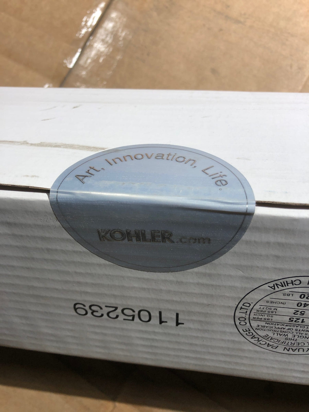 Kohler K-78387-SN Components 24" Grab Bar - Vibrant Polished Nickel