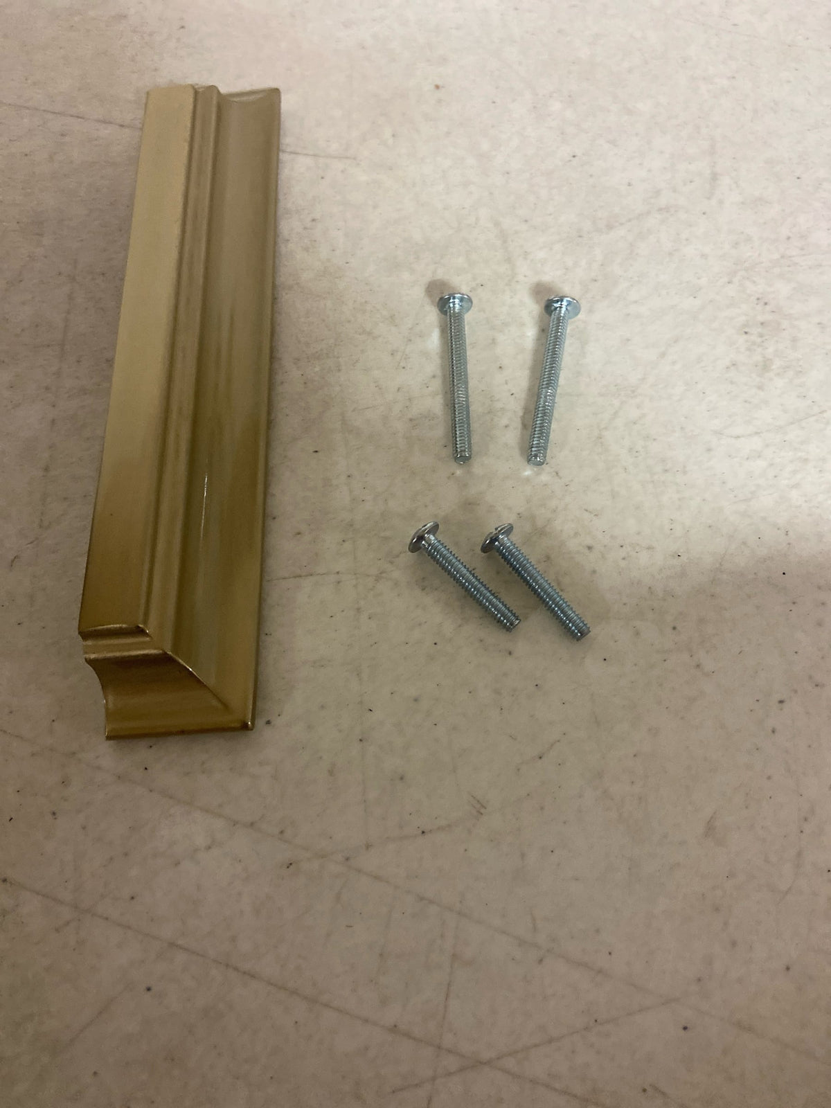 Signature Hardware 488509 Gilderoy 5-1/16 Inch Center to Center Cup Cabinet Pull - Golden Champagne