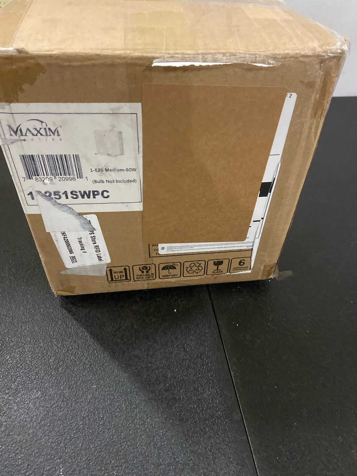 Maxim 11251SWPC Wrap Single Light 6" Tall Bathroom Sconce - Polished Chrome