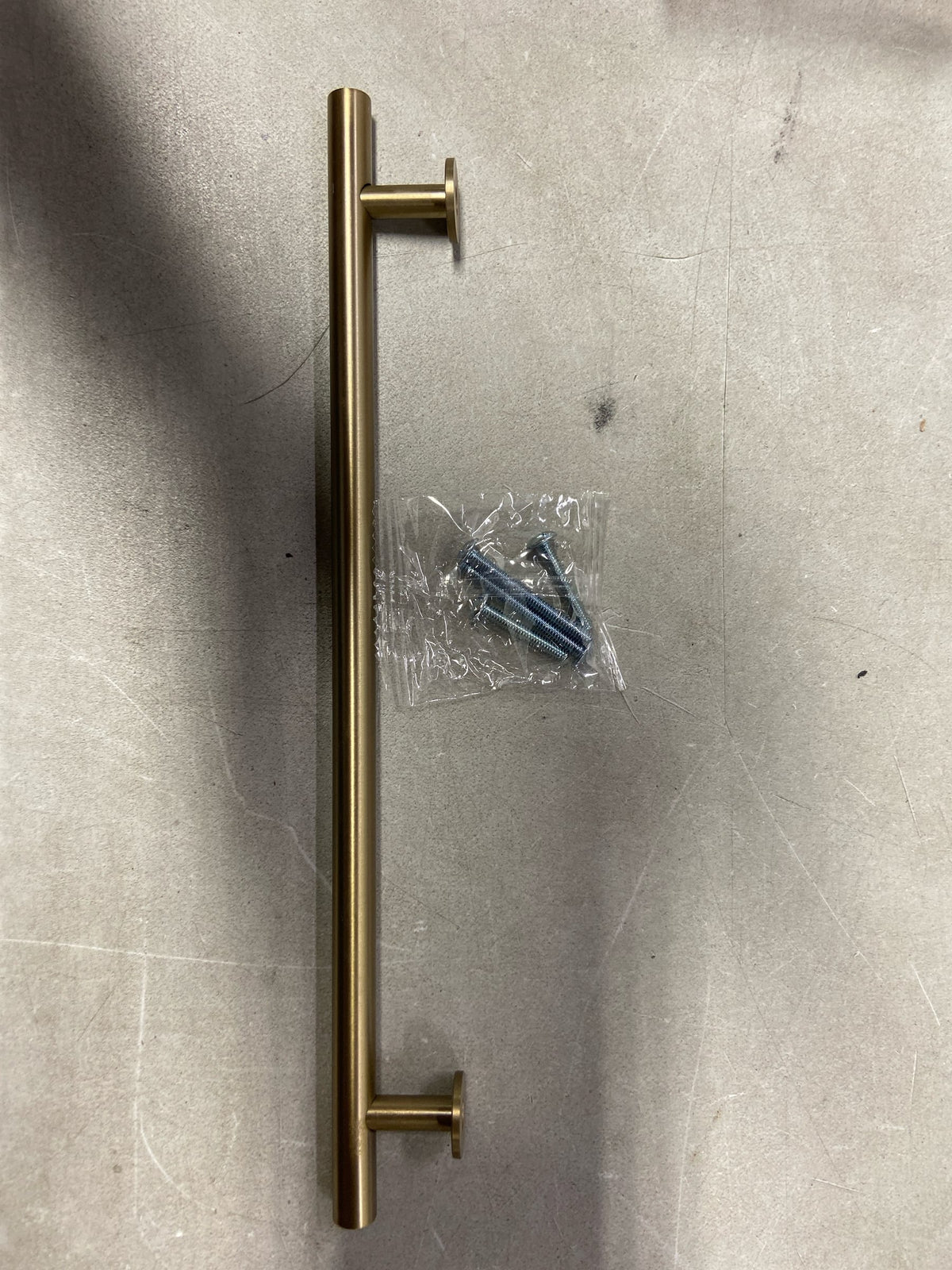 Amerock BP36870BBZ Radius 8-13/16 in. (224mm) Center-to-Center Golden Champagne Bar Cabinet Pull