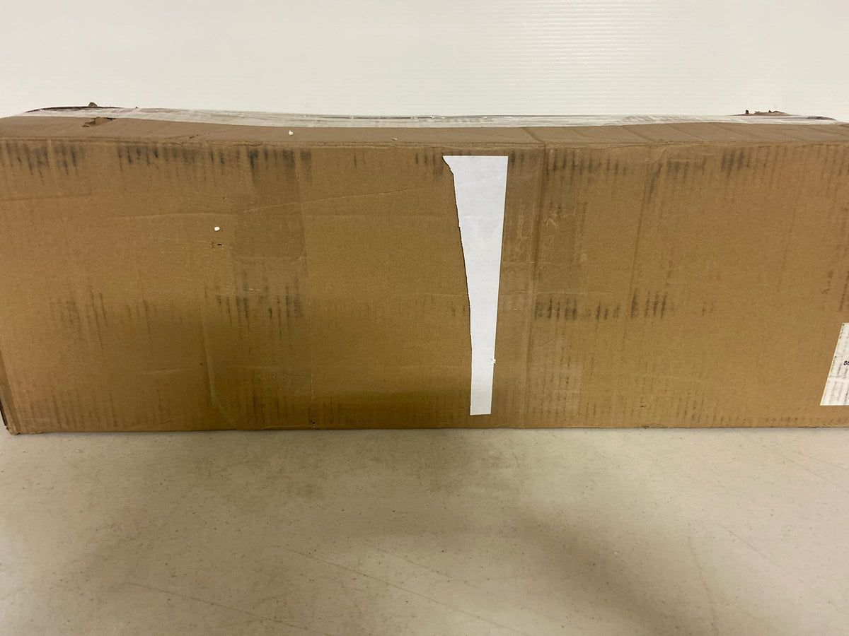 Golden Lighting 8606-BA4 BLK-CLR Homestead 4 Light 32" Wide Bathroom Vanity Light - Black / Clear