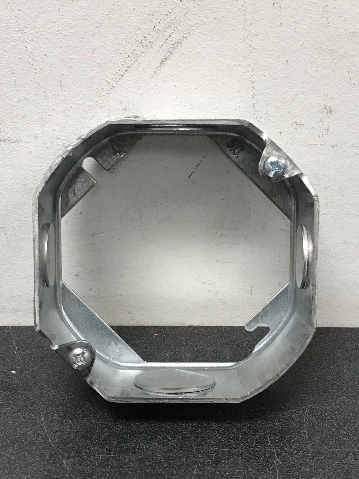 Steel city 551511234-25R 4 in. 1-1/2 in. New Work Deep Pre-Galvanized Metal Octagon Electrical Box Extension Ring