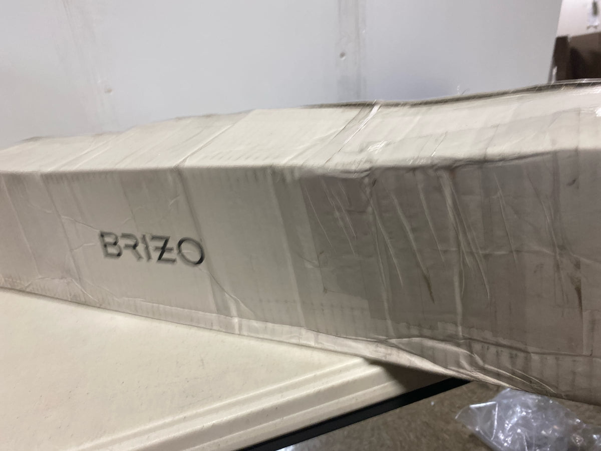 Brizo T71766-BNX Floor Mounted Tub Filler Risers - Less Rough In - Brilliance Black Onyx