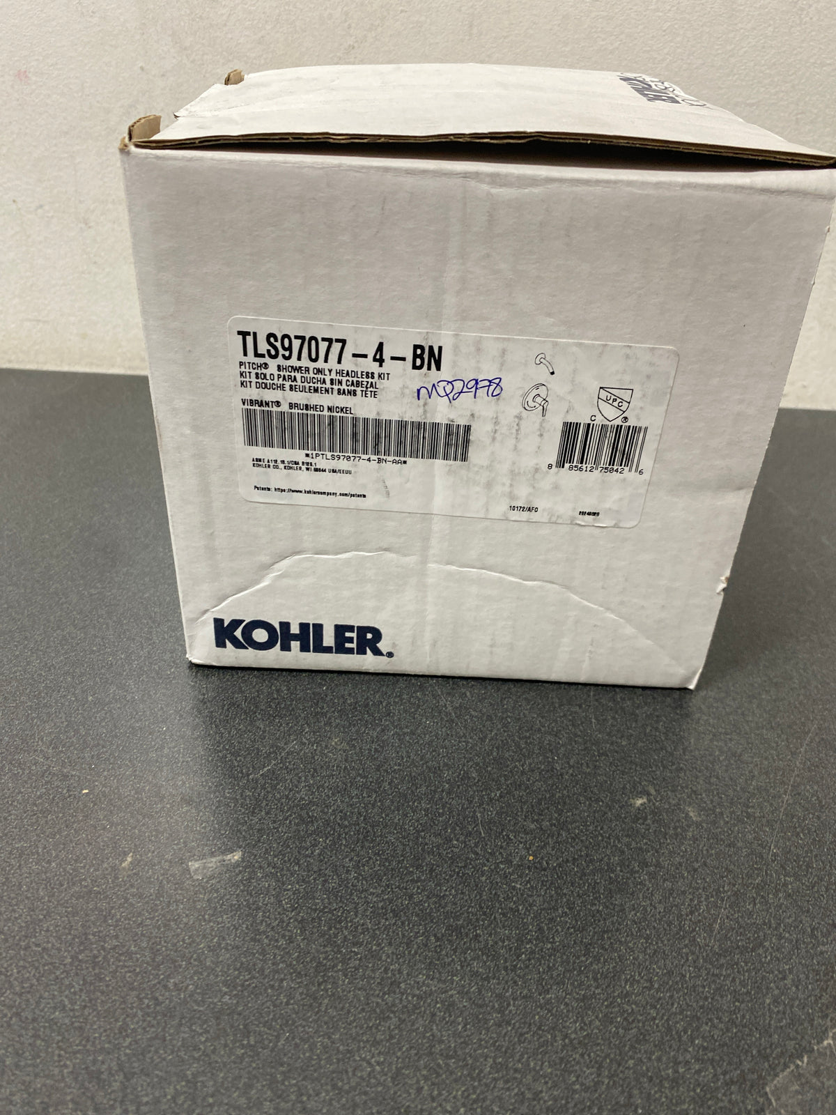 Kohler K-TLS97077-4-BN Pitch Shower Only Trim Package - Brushed Nickel