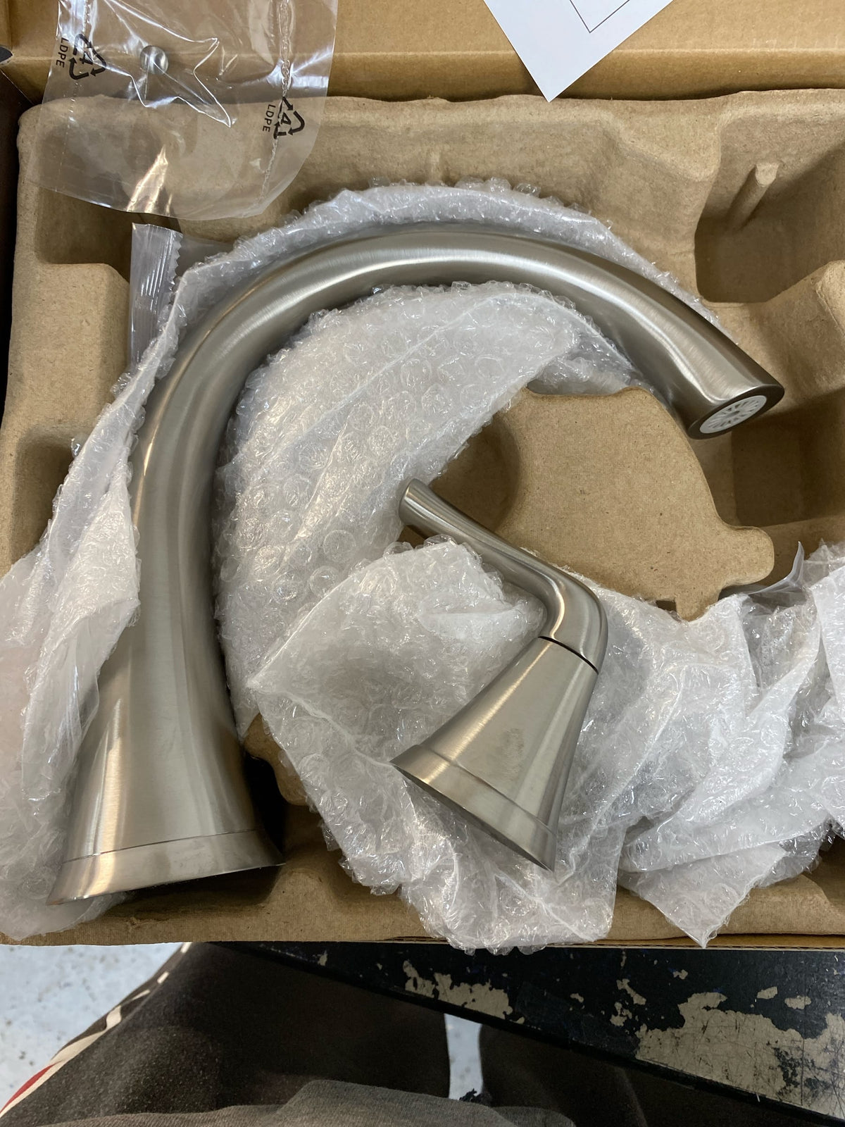 Signature Hardware SHPR3RTZBN Provincetown Deck Mounted Roman Tub Filler Faucet - Brushed Nickel