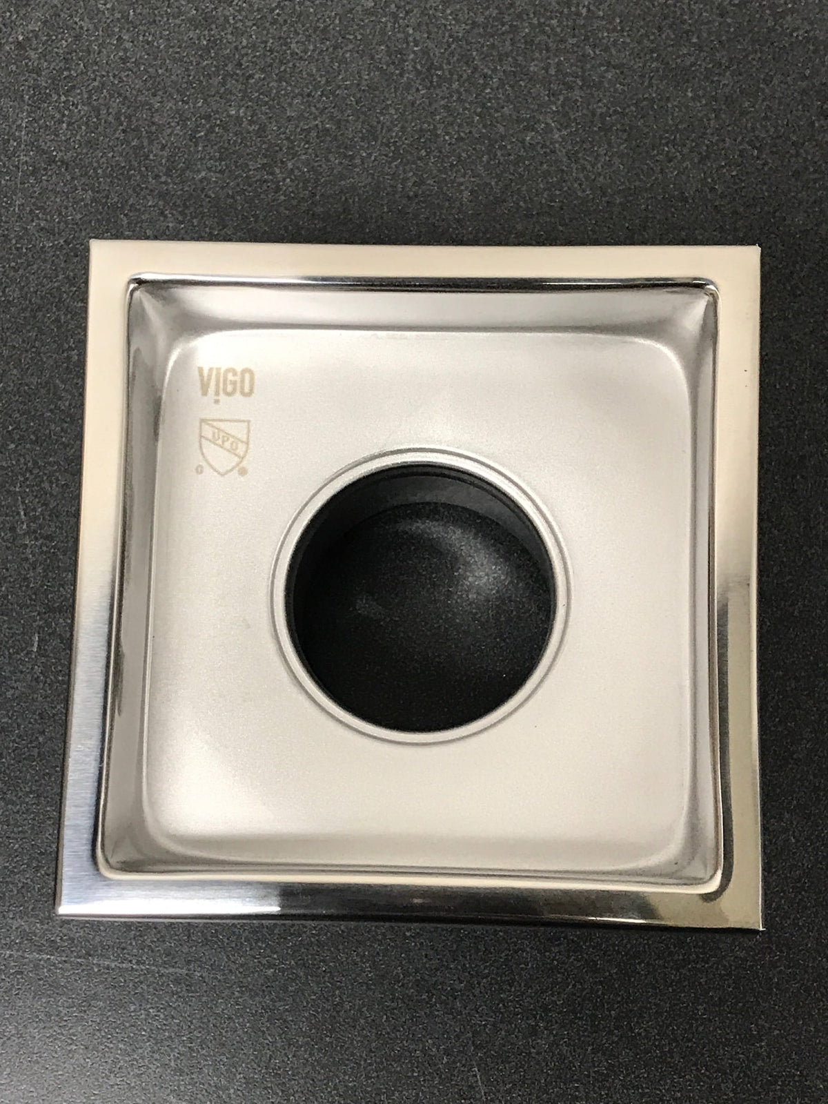 Vigo VG07004CH Shower Drain 2-1/4" Connection Pattern Grate Shower Floor Drain - Chrome