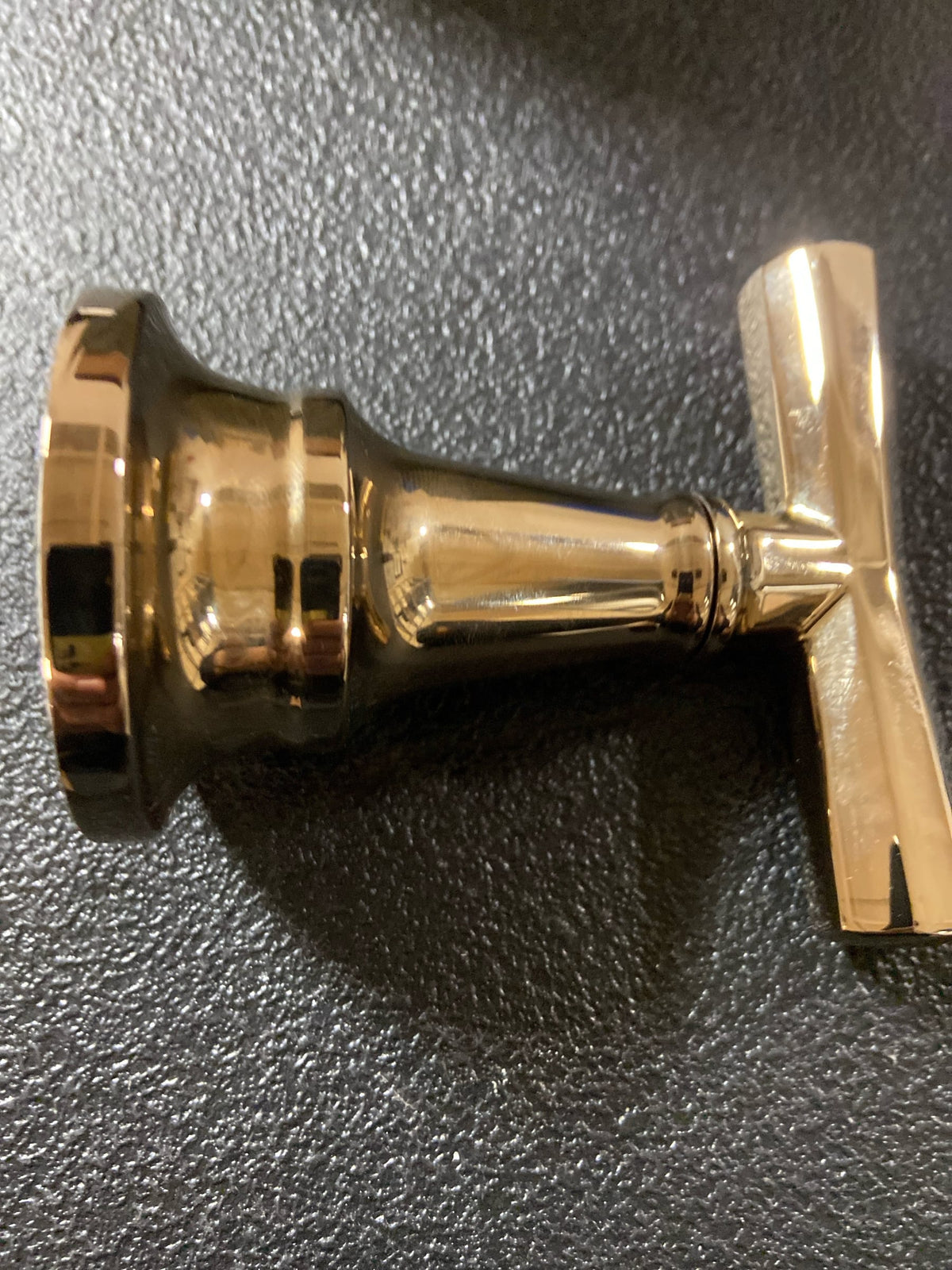 Brizo T66666-PG Beauclere Sensori Single Handle Volume Control Valve Trim with Cross Handle - Less Rough In - Polished Gold