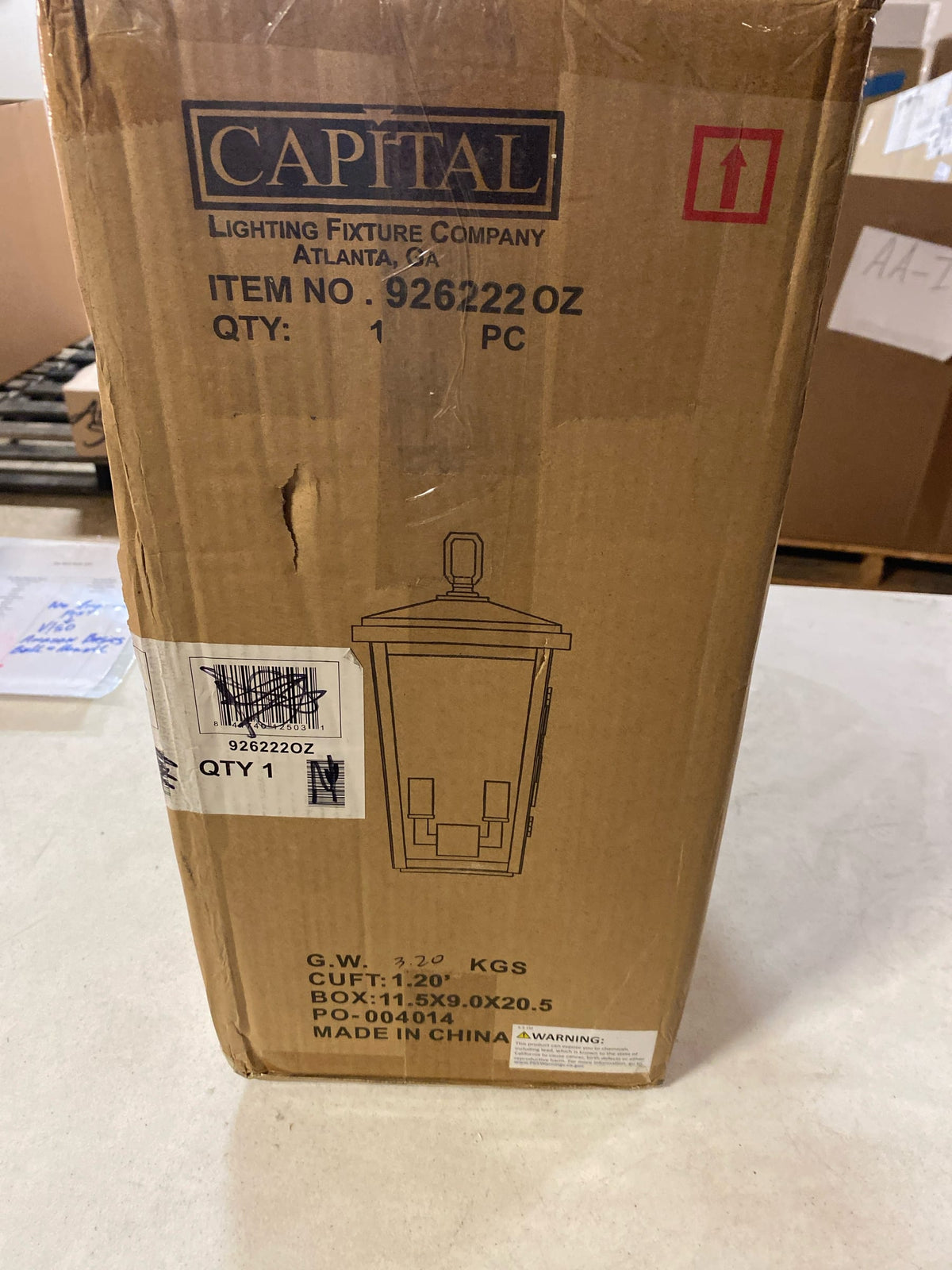 Capital Lighting 926222OZ Donnelly 2 Light 18" Tall Outdoor Wall Sconce - Oiled Bronze
