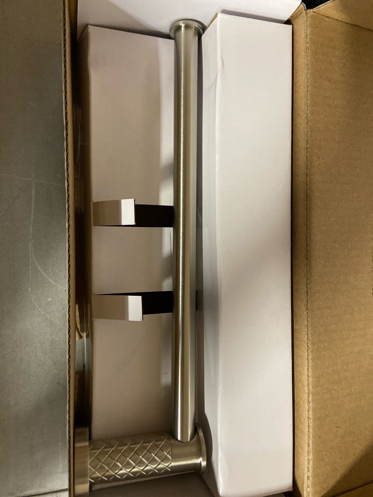 Rohl TE25WTHSTN Tenerife 8" Towel Bar - Satin Nickel