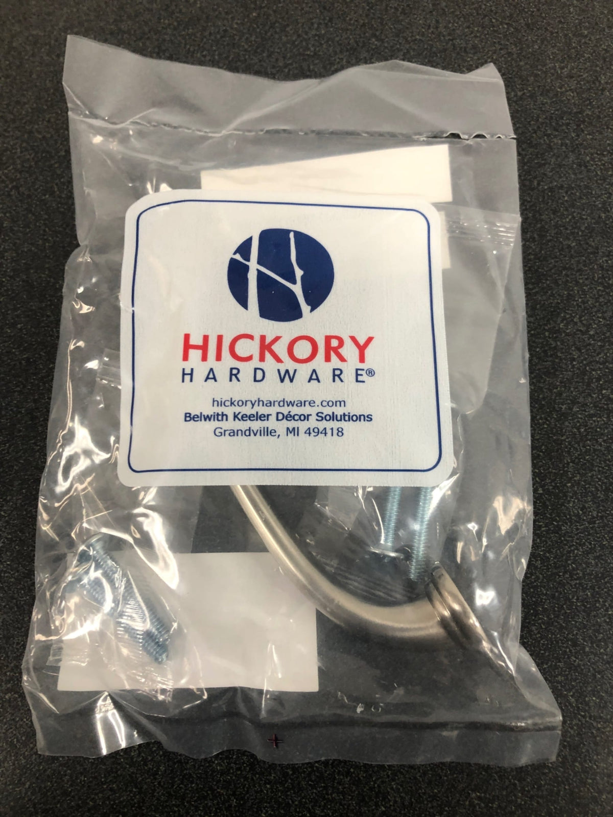 Hickory Hardware P2281-SN Zephyr 3-3/4 Inch Center to Center Handle Cabinet Pull - Satin Nickel