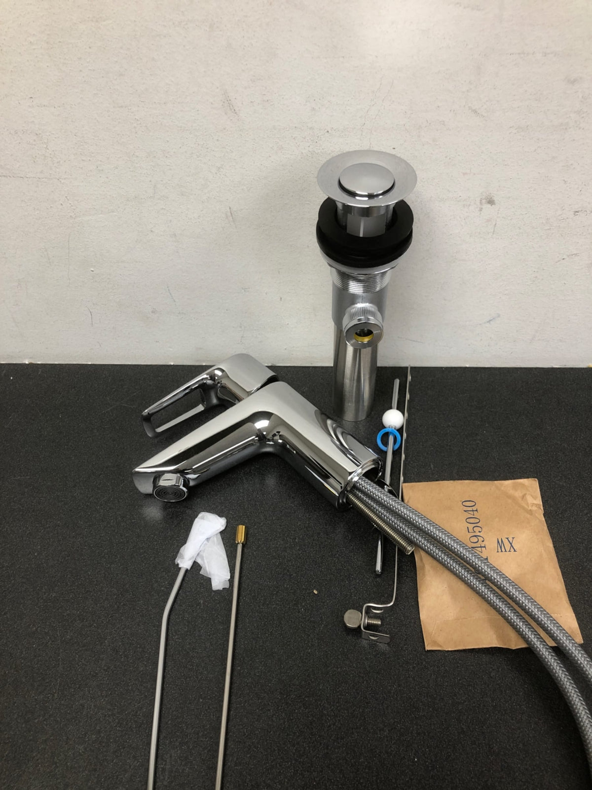 Grohe 23084001 BauLoop 1.2 GPM Single Hole Bathroom Faucet - Starlight Chrome