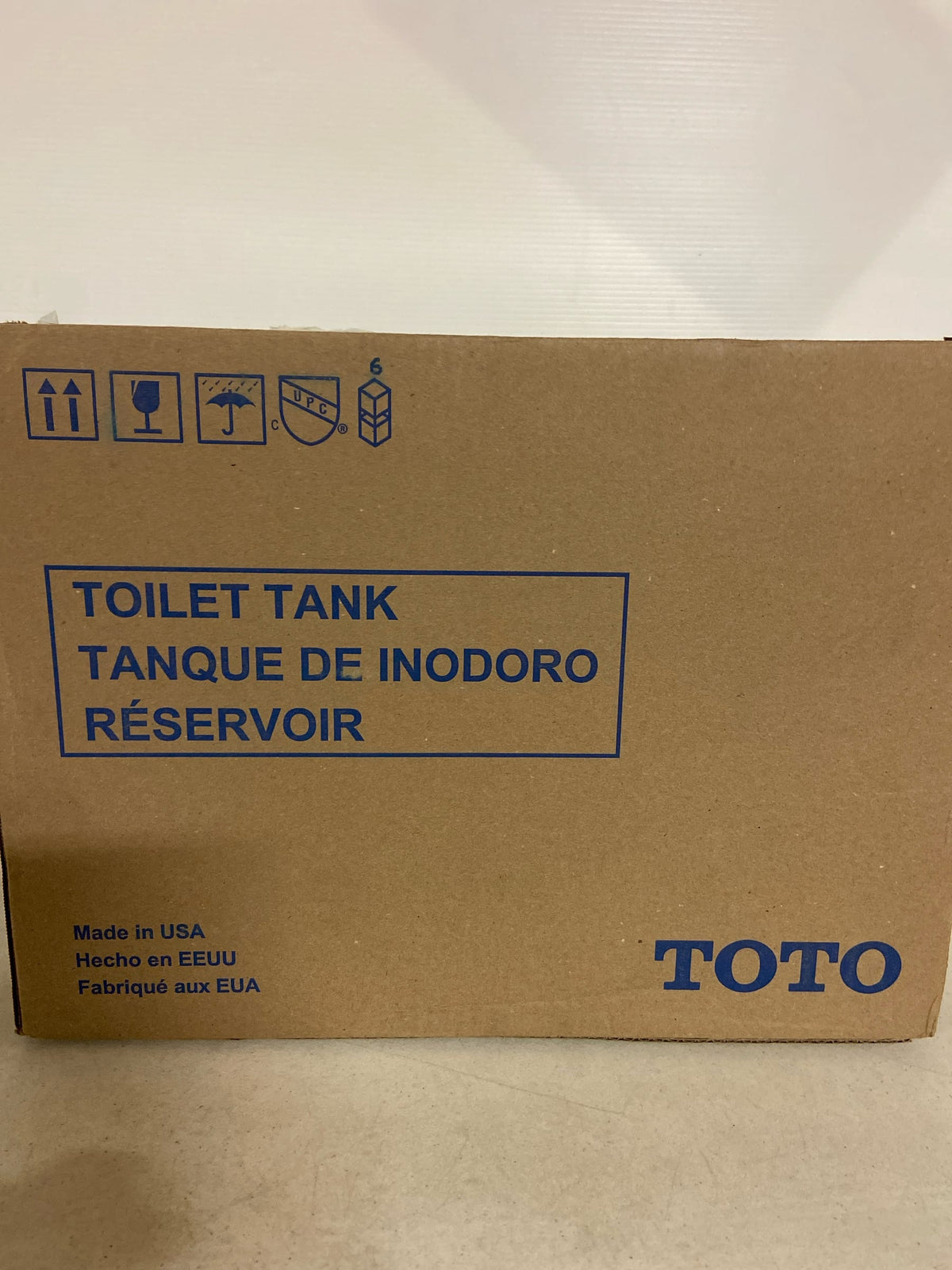 TOTO Drake Transitional 1.28 GPF Toilet Tank with WASHLET+ Auto Flush Compatibility, Bone - ST786EA#03