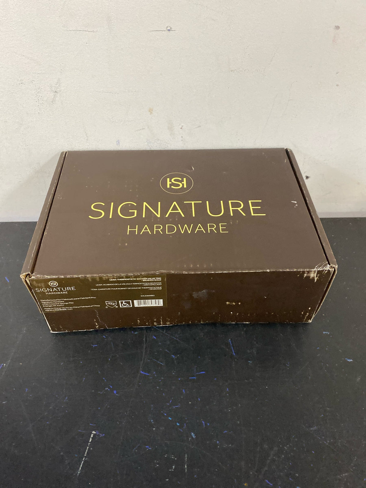Signature Hardware 483860 Lexia Thermostatic Valve Trim - Less Valve - Brushed Gold