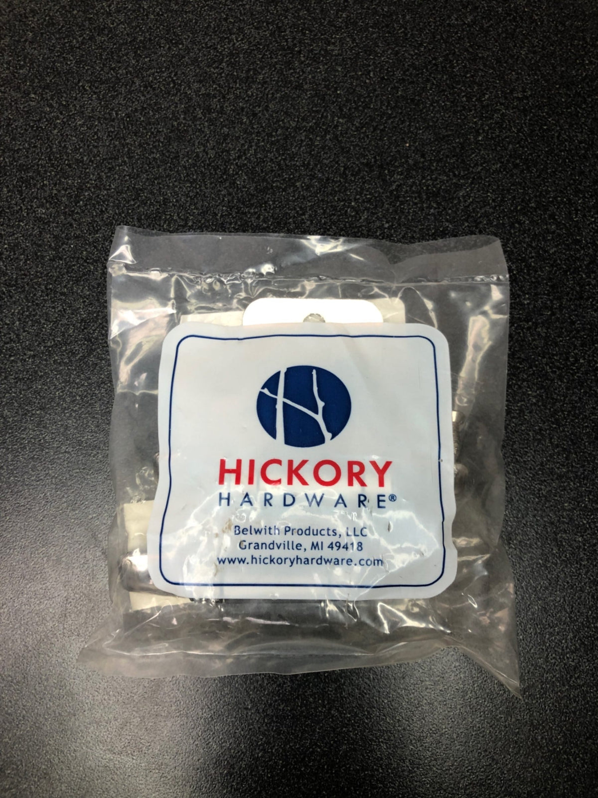 Hickory Hardware P295-SN Partial Inset Traditional Cabinet Door Hinge with Self Closing Function (Package of 2) - Satin Nickel