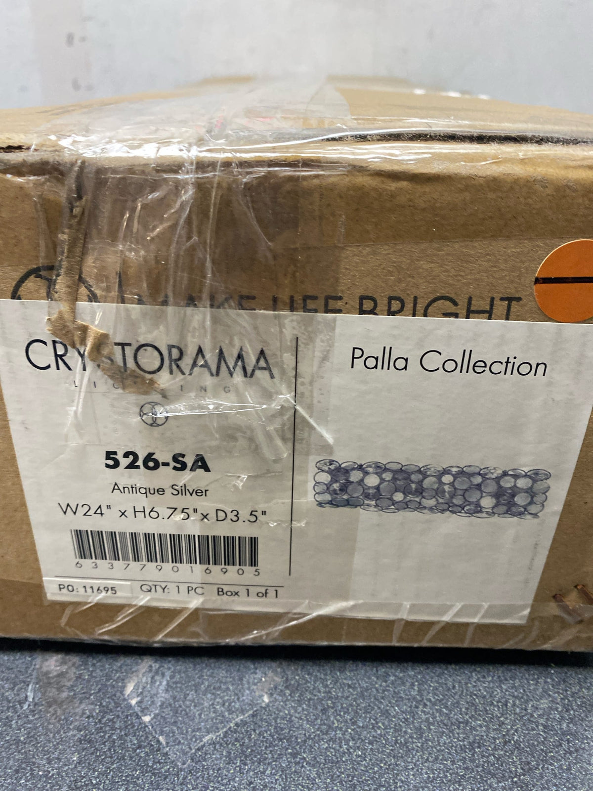 526-SA-Crystorama Lighting-Palla - Four Light Wall Sconce