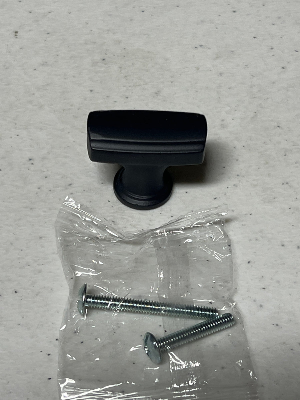 Amerock BP55311BBR Highland Ridge 11/16 Inch Bar Cabinet Knob - Black Bronze