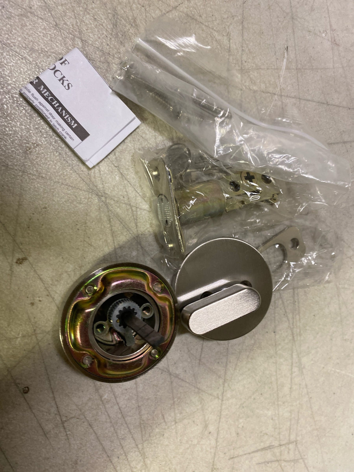 Miseno MLK1238SN Elkton Single Cylinder Keyed Entry Deadbolt - Satin Nickel