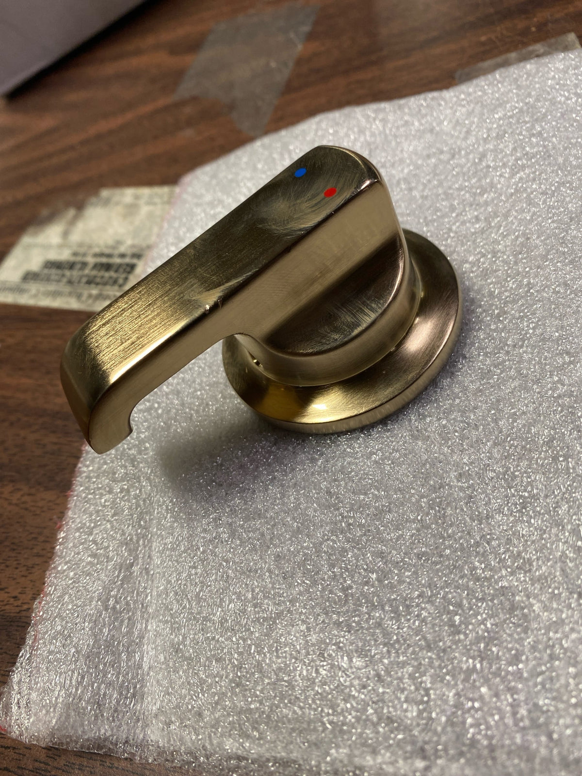 Delta T17T089-CZ-PR Tetra Tempassure 17T Series Thermostatic Valve Trim Only with Integrated Volume Control - Less Rough In - Lumicoat Champagne Bronze