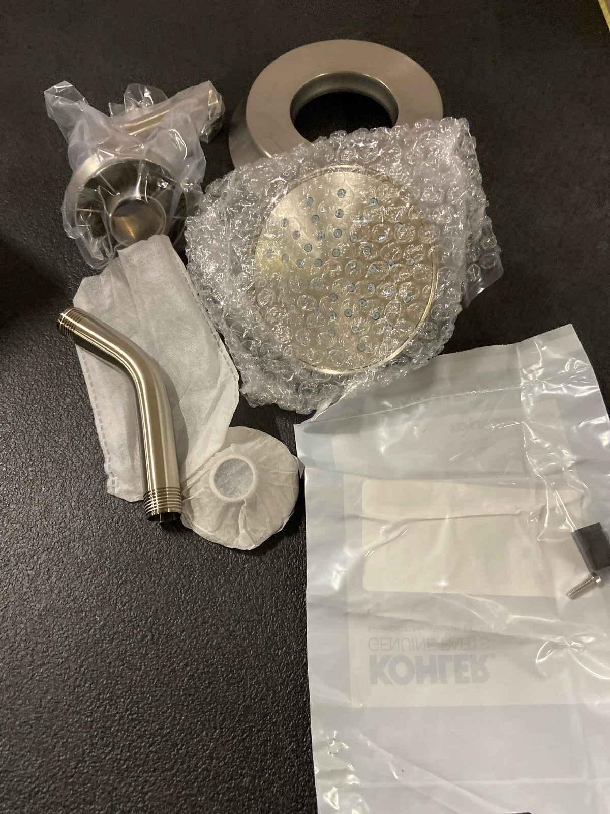 Kohler TS35938-4Y-BN Buckley Rite-Temp shower trim kit, 2.5 gpm, Vibrant Brushed Nickel