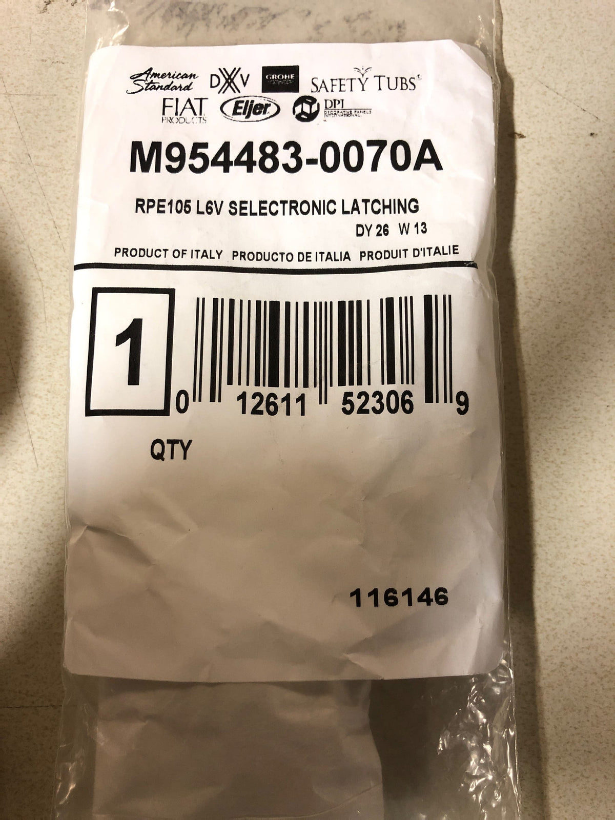 American Standard M954483-0070A Selectronic Latching Solenoid Kit - N/A