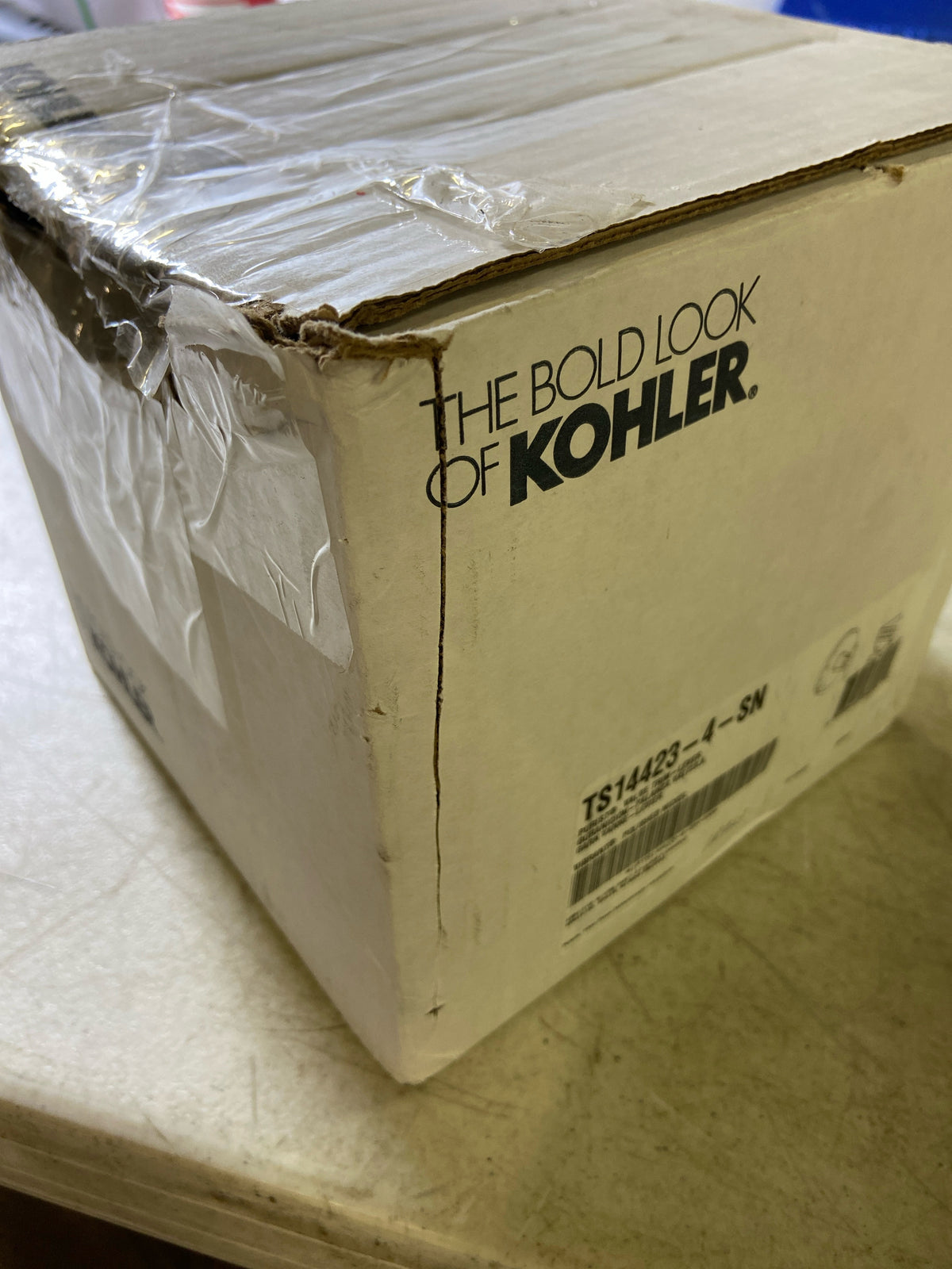 Kohler K-TS14423-4-SN Purist Pressure Balanced Valve Trim Only with Single Lever Handle - Less Rough In - Vibrant Polished Nickel