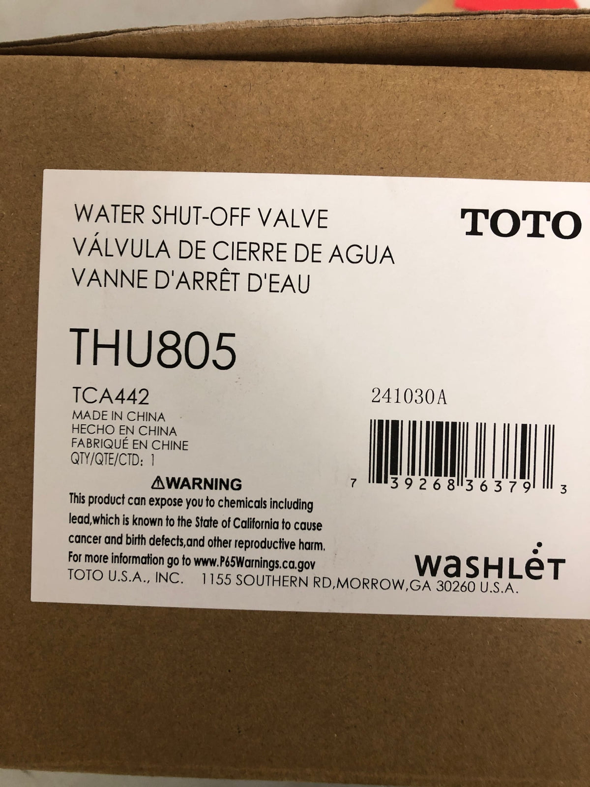 TOTO THU805 Washlet Connection Adapter Kit In-Wall Tank System - N/A