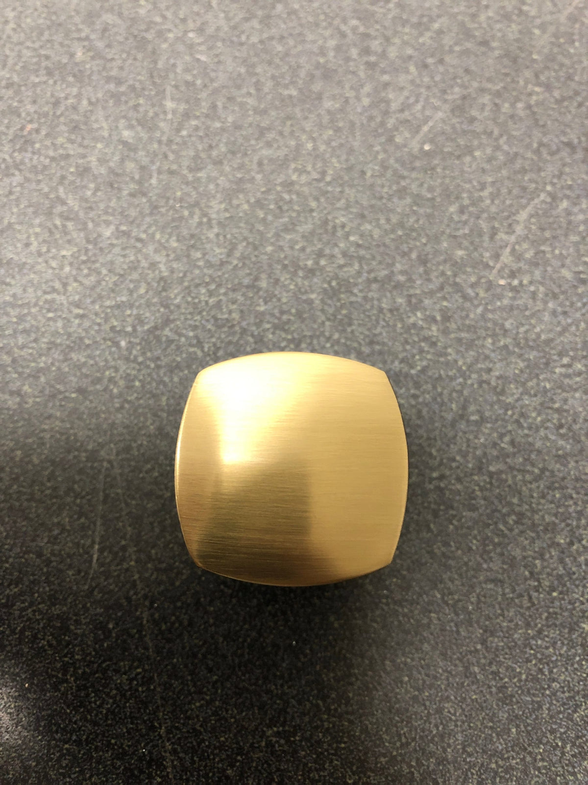 Amerock BP11287BBZ Stature 1-1/4 Inch Square Cabinet Knob - Golden Champagne