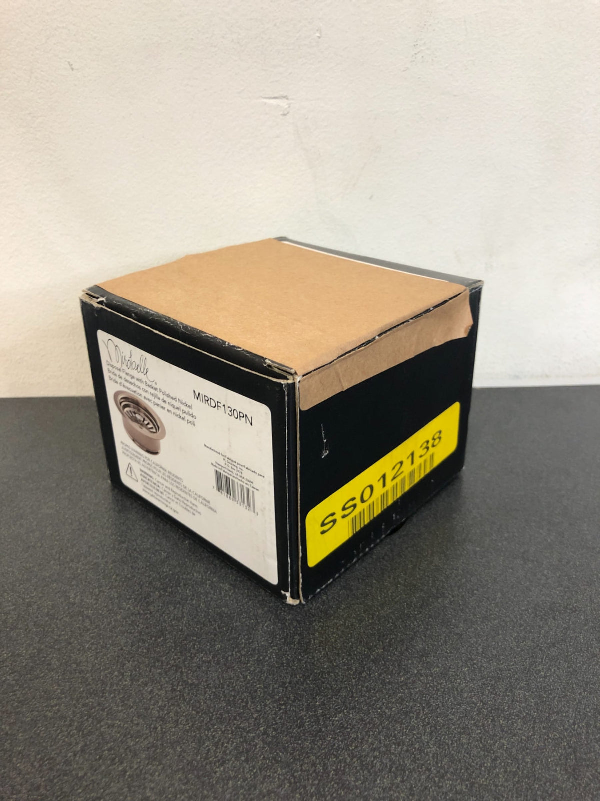 Signature Hardware 4-1/2" Garbage Disposal Flange with Stopper for Sinks up to 5/8" Thick
