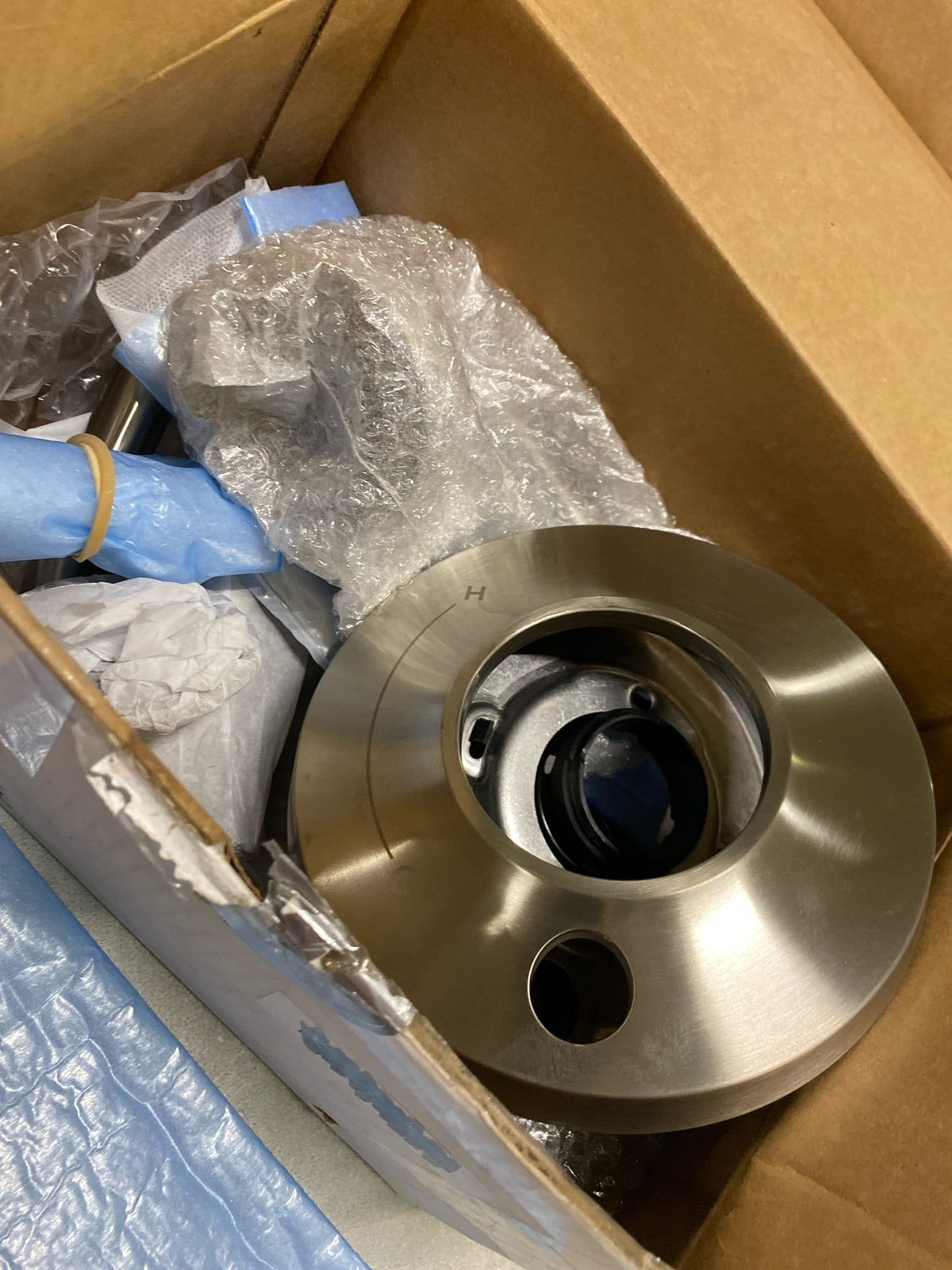 Kohler K-T35944-4G-BN Buckley Tub and Shower Trim Package with 1.75 GPM Single Function Shower Head - Vibrant Brushed Nickel