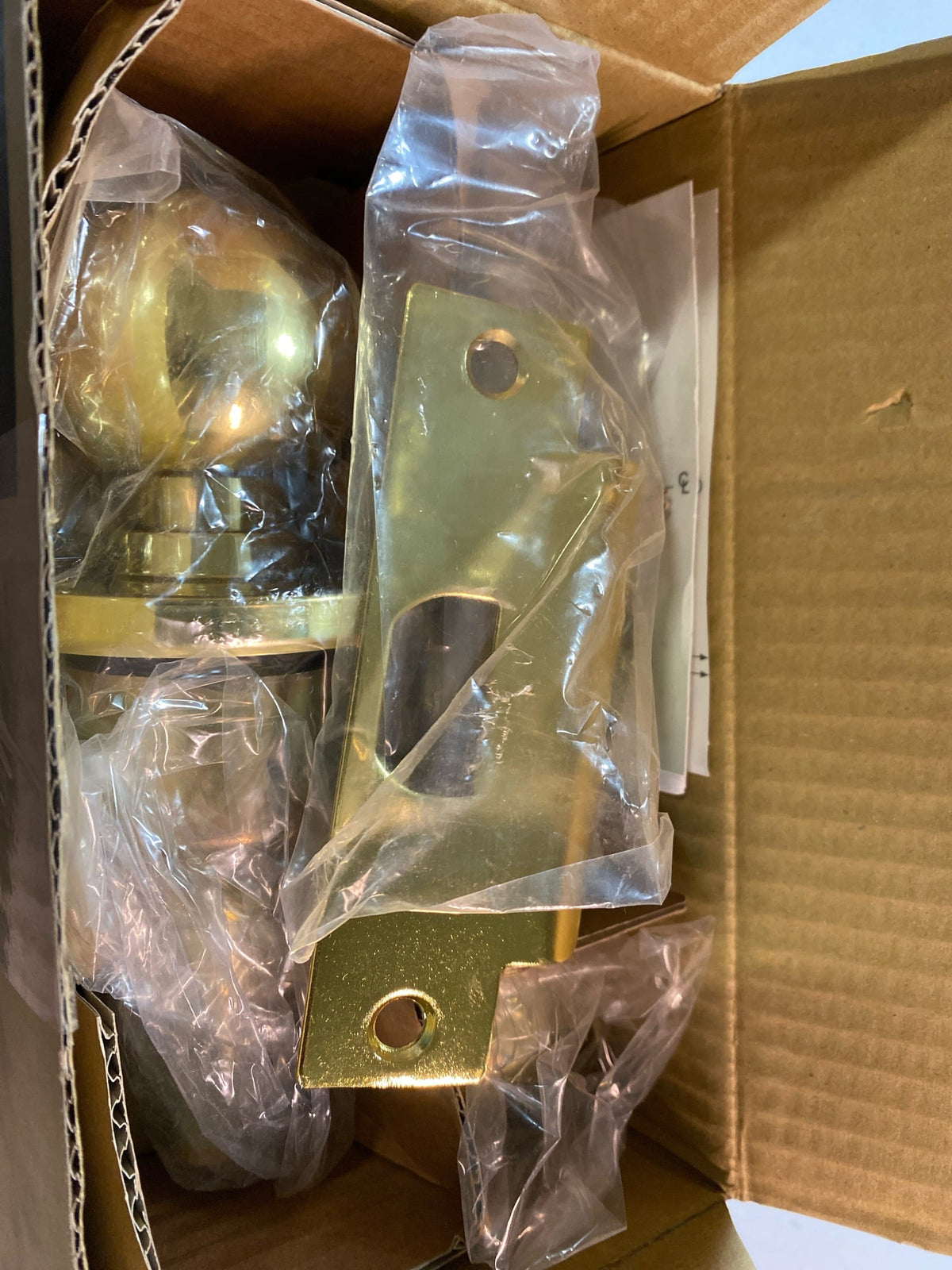Falcon W101 SRD 605 Passage Lock Leverset, Polished Brass