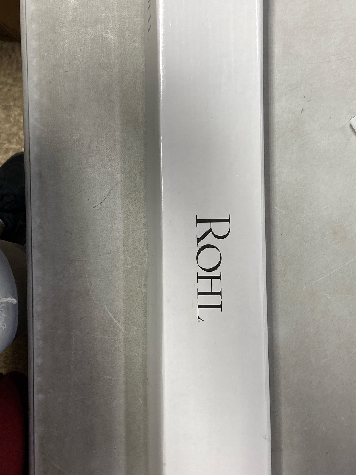 Rohl LO1/24PN Lombardia 24 in. Wall Mounted Towel Bar in Polished Nickel