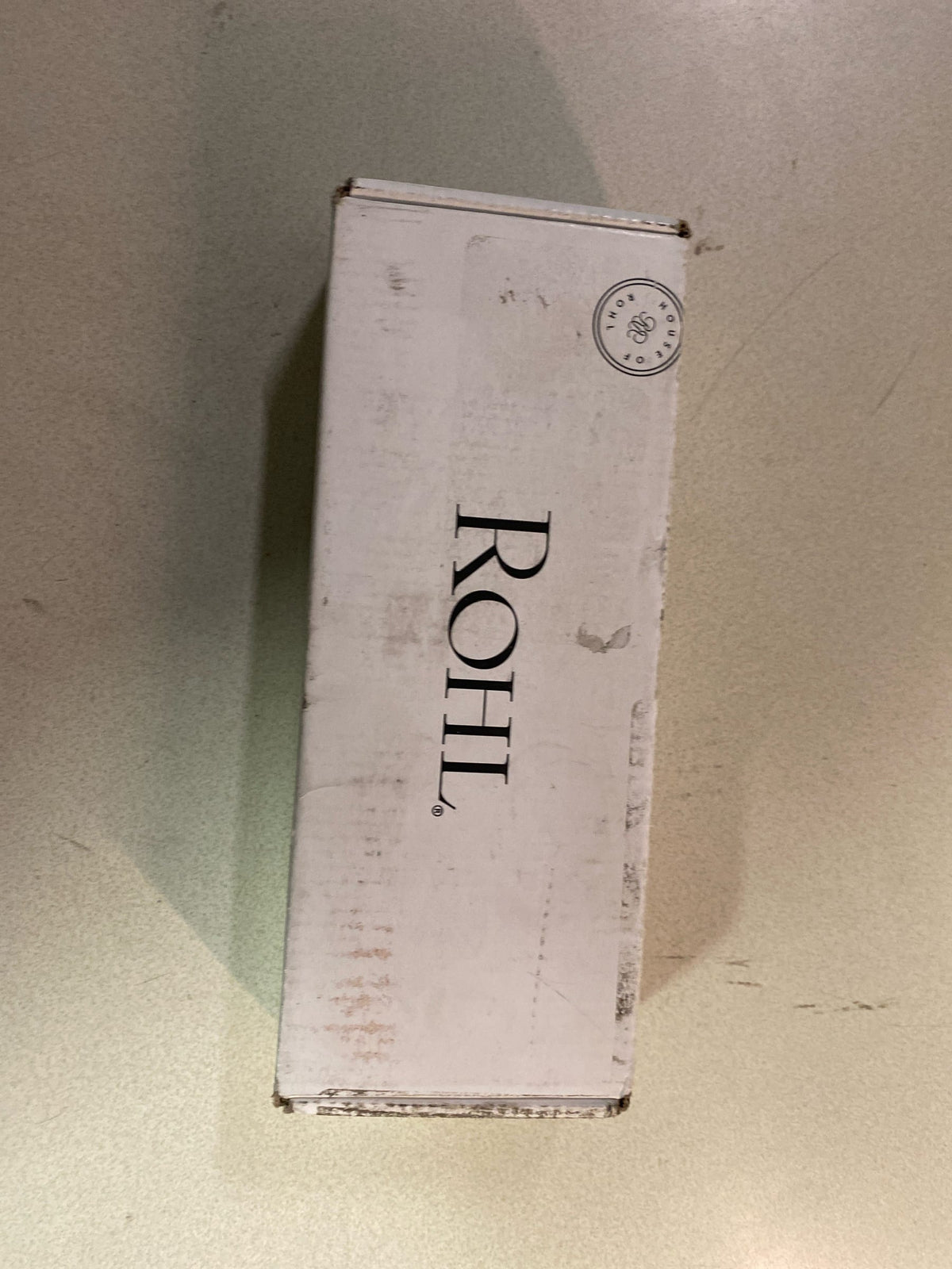 Rohl 1505/6AG Shower 6-11/16" Ceiling Mounted Shower Arm and Flange - Antique Gold