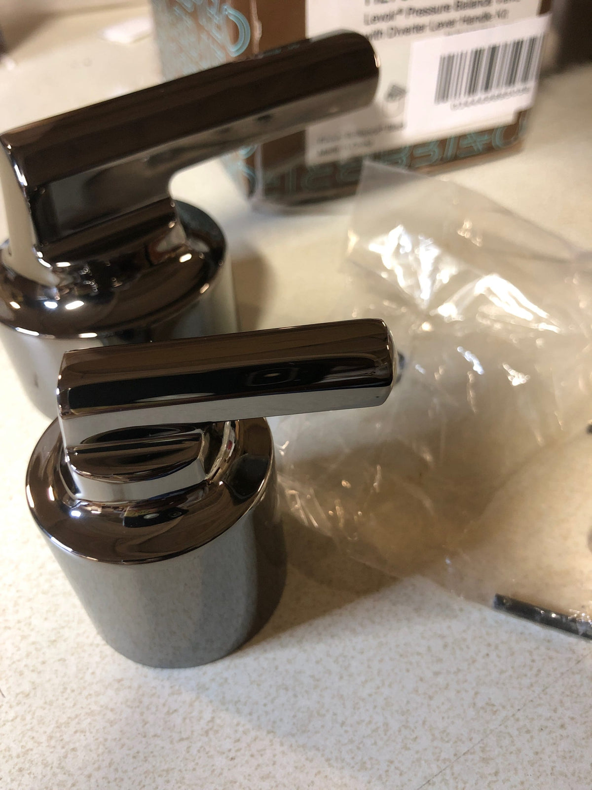 44029733109986 Brizo - Levoir Pressure Balance Valve with Integrated Diverter Trim Lever Handle Kit