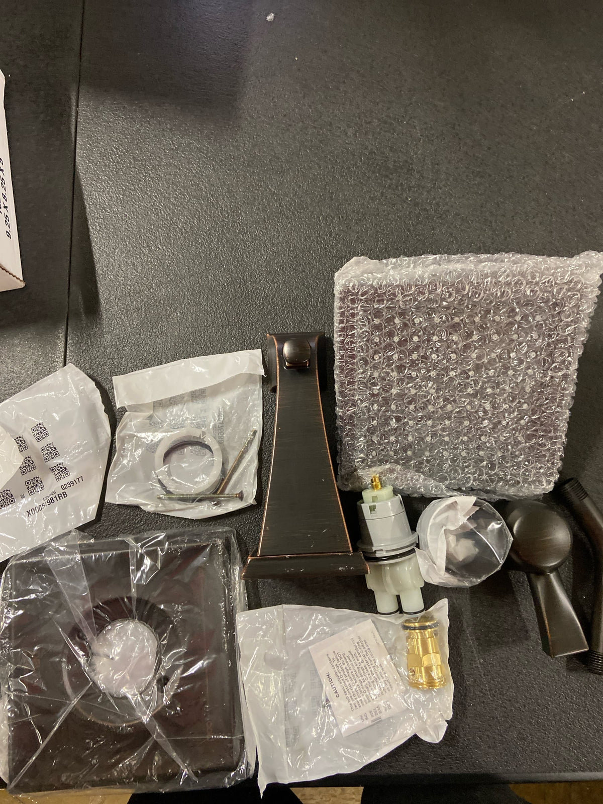 Delta T14451-RB Dryden 1-Handle Tub and Shower Faucet Trim Kit Only in Venetian Bronze (Valve Not Included)