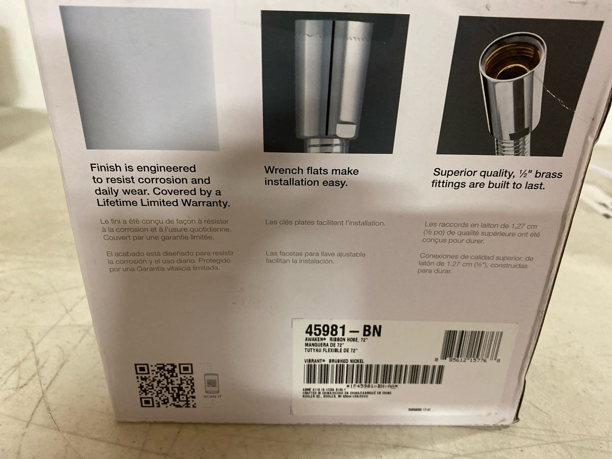 Kohler Awaken 72" Ribbon Hand Shower Hose
