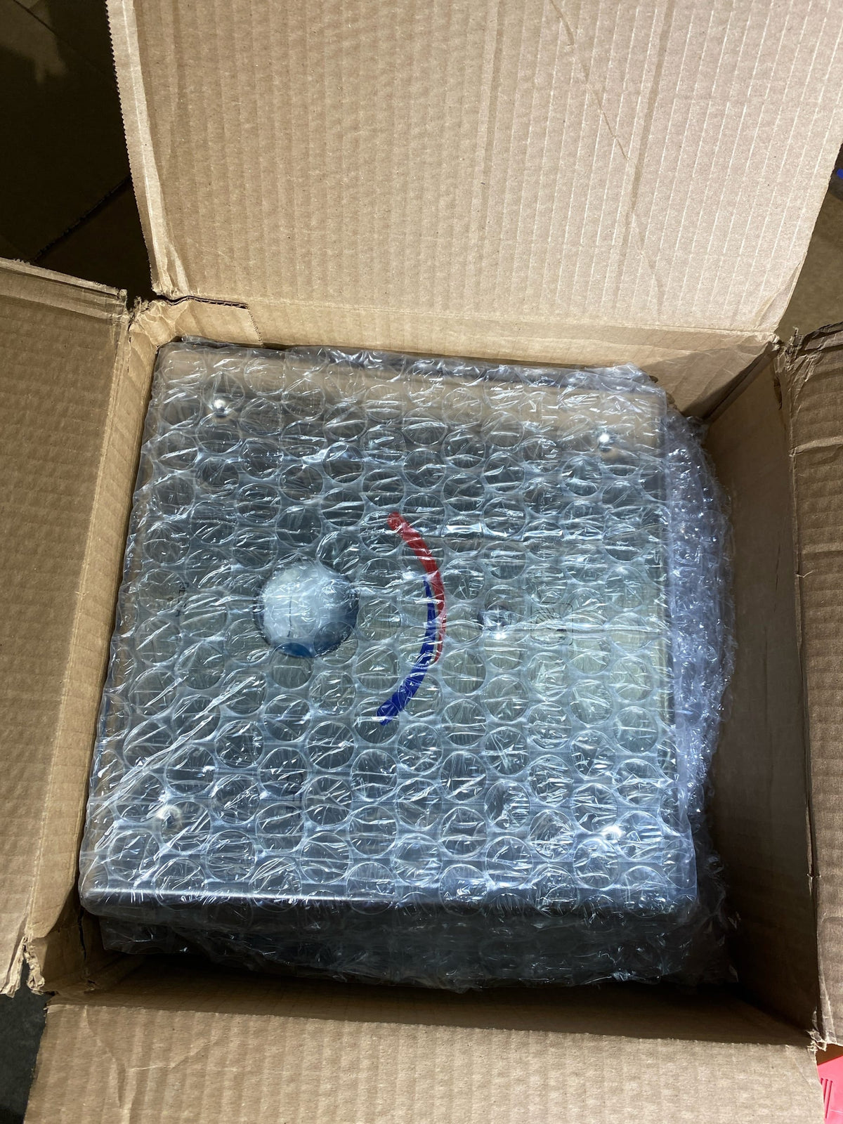 Delta 860T106 Push Button Hardwire Metering Electronic Shower System with 4" Control Box and Less Shower Outlet Supply from the Commercial Series - Chrome