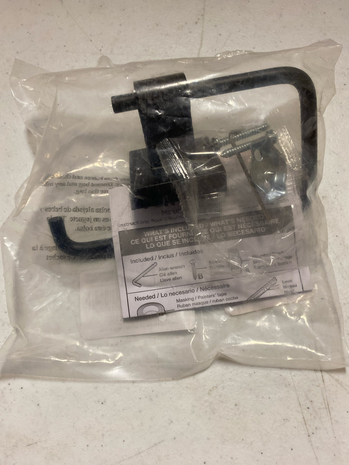 Franklin brass MAX50-FB Maxted Wall Mount Euro Single Post Toilet Paper Holder Bath Hardware Accessory in Matte Black