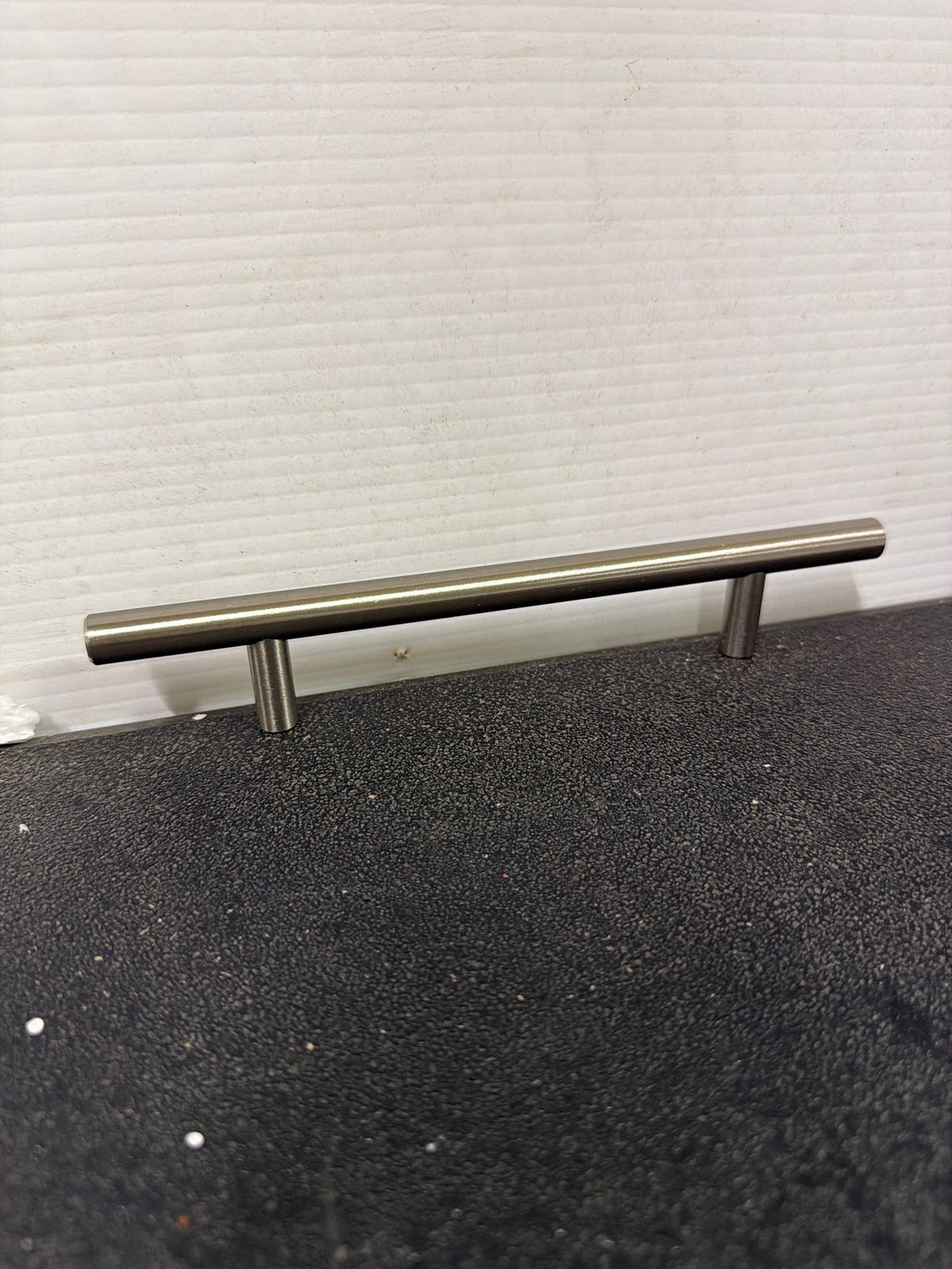8" Bar Cabinet Pull with 5" Center to Center Satin Nickel Finish