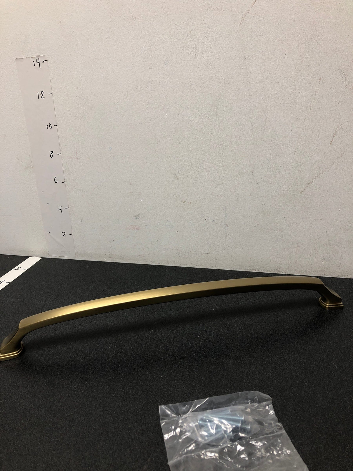 Amerock BP55350BBZ Revitalize 18 Inch Center to Center Appliance Pull - Golden Champagne