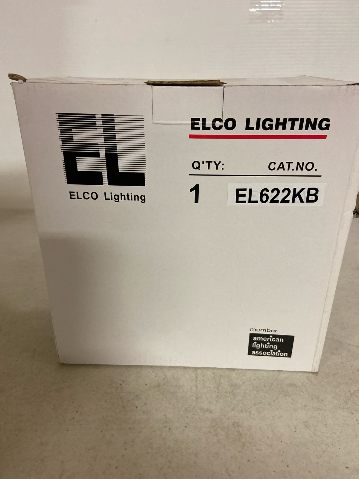 Elco Lighting EL622KB 6" Sloped Phenolic Baffle with Adjustable Socket Holder Bracket - EL622K