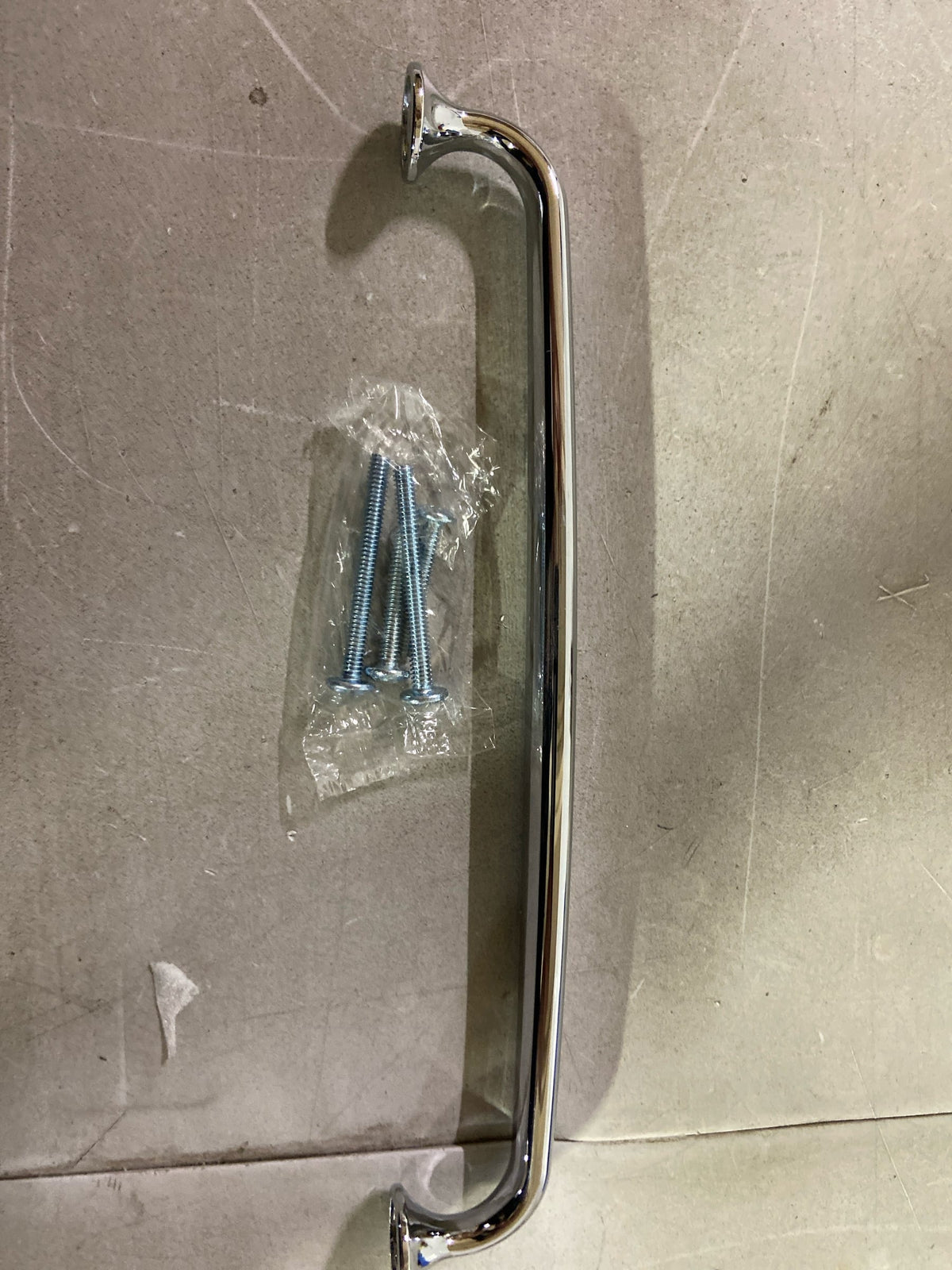 Amerock Renown 7-9/16 inch (192mm) Center-to-Center Polished Chrome Cabinet Pull, BP3698626