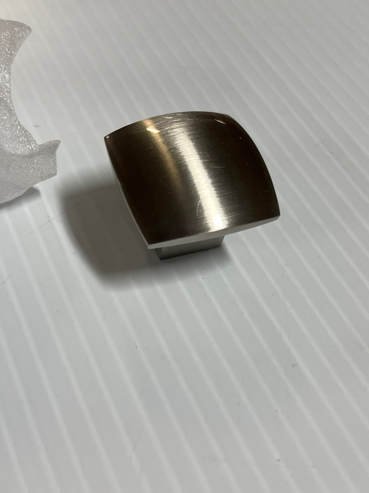 Amerock BP37295G10 Sunset 1-9/16 in. Modern Satin Nickel Square Cabinet Knob