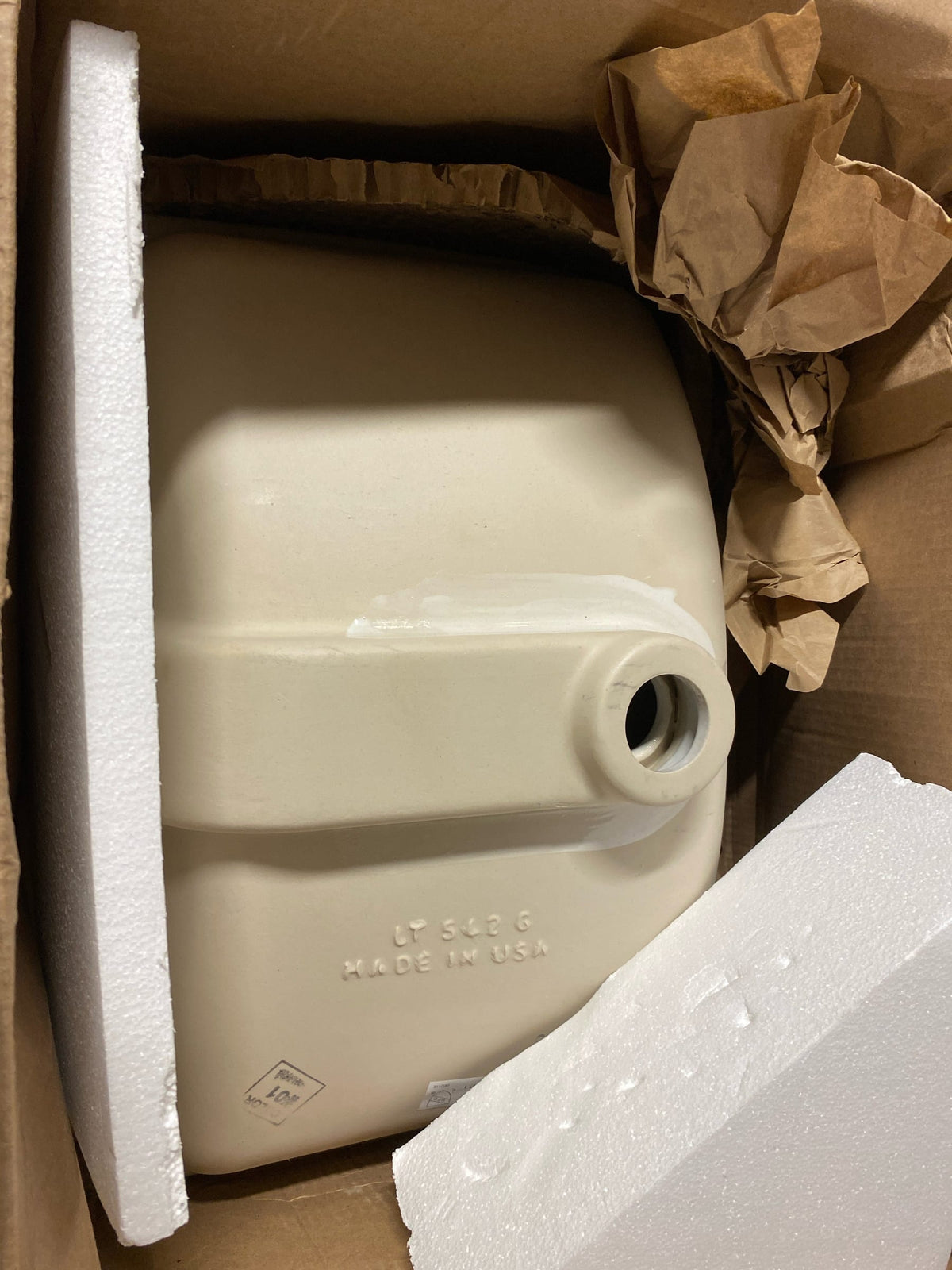 TOTO LT542G#01 19" Undermount Bathroom Sink with Overflow and CeFiONtect Ceramic Glaze - Cotton