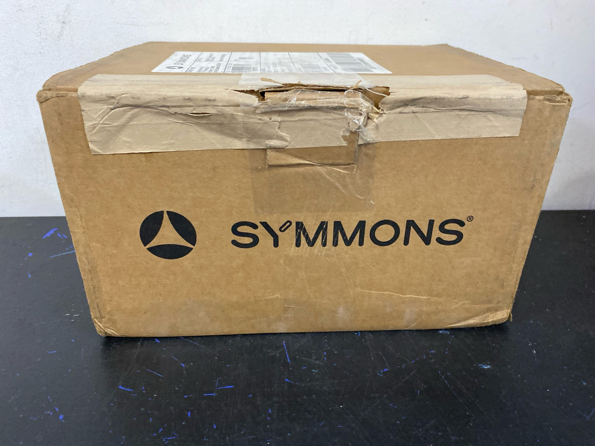 Symmons 6792MB15TRM Identity HydroMersion Tub and Shower Trim Package with 1.5 GPM Multi Function Shower Head - Matte Black