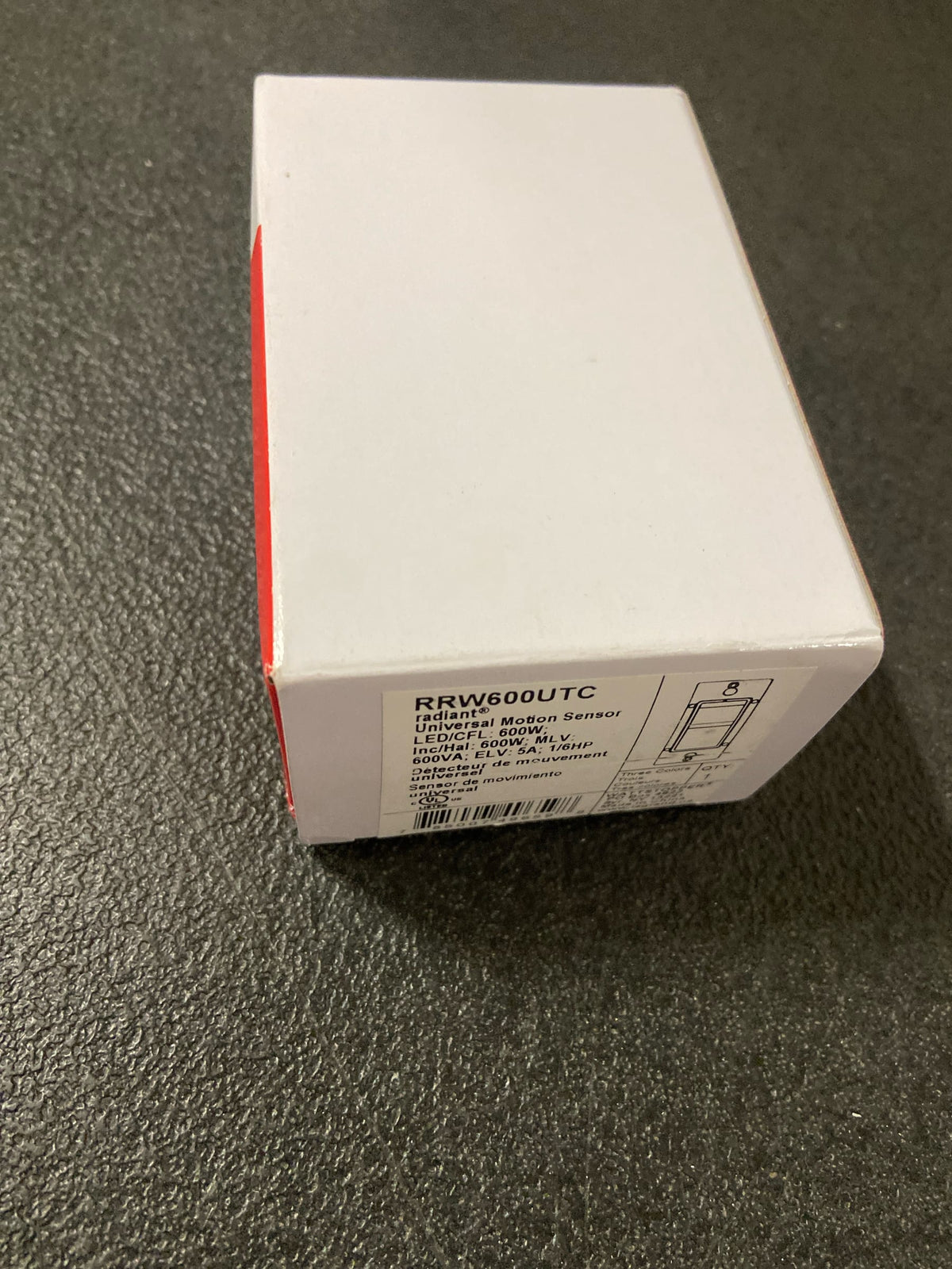 Legrand RRW600UTC radiant 600 Watt Occupancy/Vacancy Sensor Light Switch Wall Control - Tri-Color