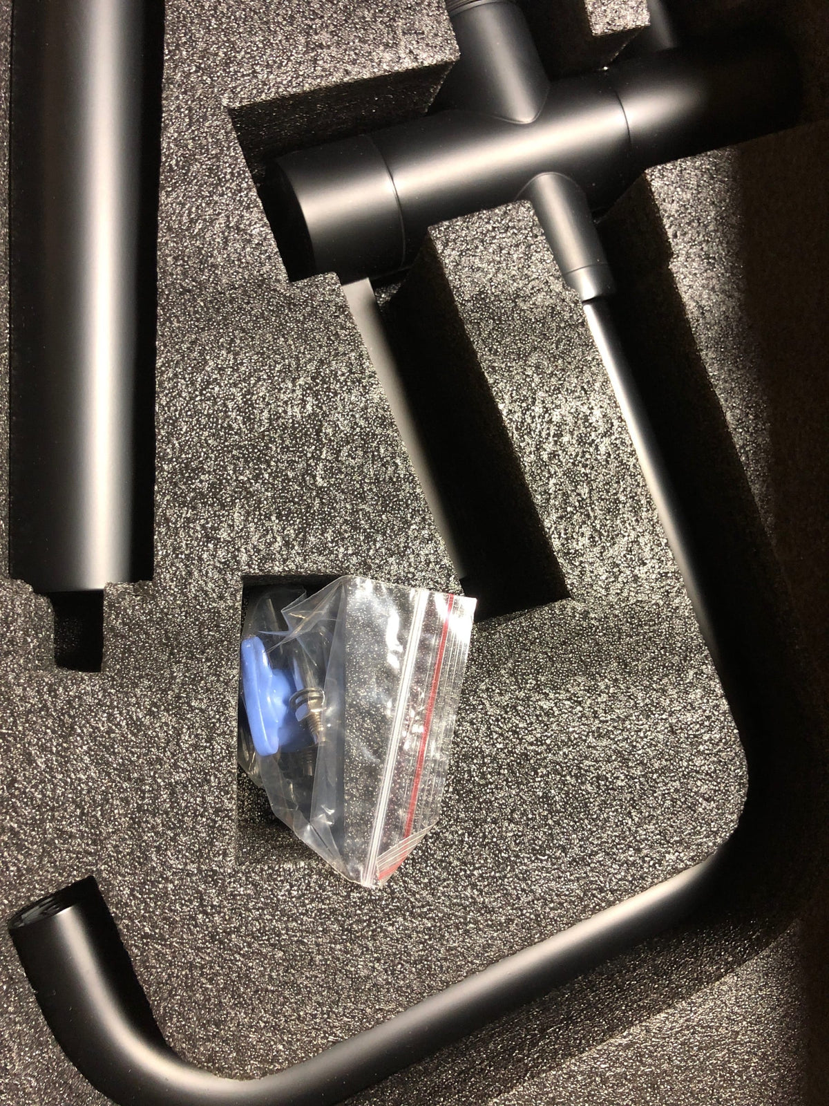 Miseno 109215-BTF-MB Delara Floor Mounted Tub Filler - Includes Hand Shower - Matte Black