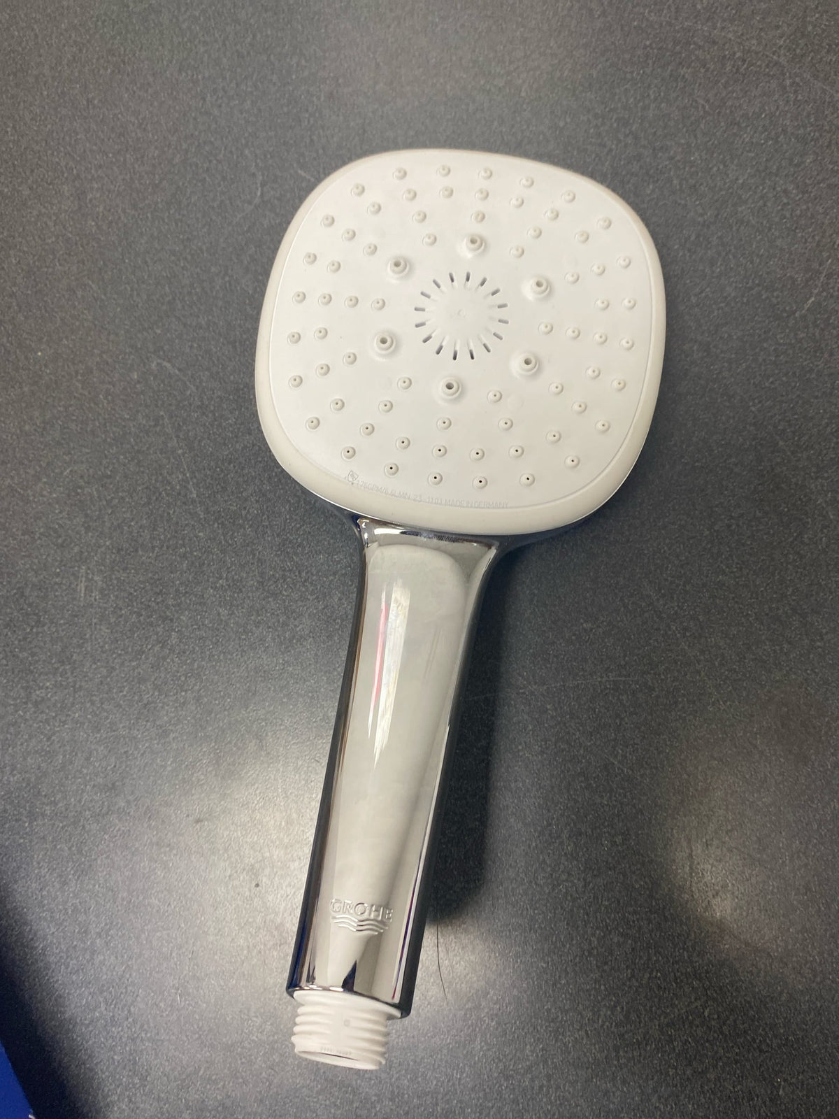 GROHE 26903002 Tempesta Hand Shower, 3-Spray, Square, 1.75 GPM, StarLight Chrome